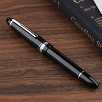 MAJOHN P136 Metal Copper Piston Fountain Pen EF 0.4mm F 0.5mm M Nibs School Office Supplies Student Writing Gifts Pen Stationery image 4