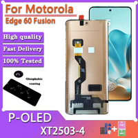 6.67'' AMOLED 120Hz For Motorola Edge 60 Fusion LCD Display Touch Screen Digitizer Assembly Edge 60 Fusion XT2503-4 Display
