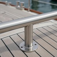 Stainless Steel Boat Handrail Aquatic Grab Bar Stainless Steel Handrail Anti-Rust Polished Safety Bar