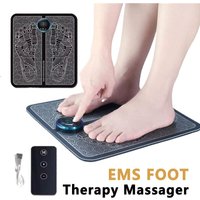 EMS Foot Massager Pad Multi Frequency 8 Zone Reflexology For Fitness Outdoor Sports Relax Foot Relief Pain Mat