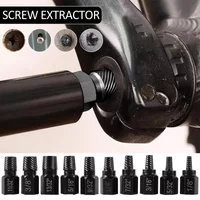 10Pcs Alloy Steel Damaged Screw Remover Kit Easy Out Drill Bits Multi Size Broken Bolt Stud Extractor Fast Removal Tools