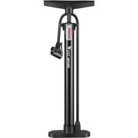 AliExpress West Biking WEST BIKING 160PSI High Pressure Bike Floor Pump Steel Body Bicycle Inflator for Schrader Presta Valve Motorcycle E‑bike Ball