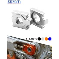 AliExpress NONE Motorcycle CNC Rear Axle Block Chain Tensioner Adjuster For KTM SX SXF XC XCF XCW XCWF EXC EXCF 125-530 For Husqvarna Dirt Bike