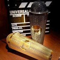 New Hot Original Michael Jackson Water Cup Microphone-Shaped Cold Water Cup Creative Collectible Gift For Music Fans