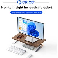 ORICO Adjustable Laptop Stand Riser 3 Angles Height Adjustable Notebook Holder For 17 Inch Laptop Monitor Ergonomic Desk Support