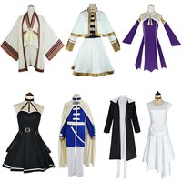 Full Frieren Cosplay Outfit, featuring universal costumes for seven characters. Unisex cos clothing suitable for Halloween,