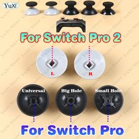 2-50Pcs Analog Joystick Thumbstick Cap for Switch Pro 2 Mushroom Grip Caps for NS2 PRO for NS Pro Gamepad Controller Repair