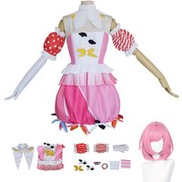 Otori Emu Cosplay Project Sekai Colorful Stage Cosplay Costumes PJSK Emu Otori Uniform Dress Wig Halloween Party Cos Women Girls