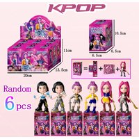 2025 Hot Anime KPop Devil Hunter Doll Vinyl Toy Rumi Mira Zoi Character Vinyl Mask Blind Box Ornament Toy Birthday Gift