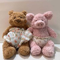 Barcelona Butt ket S Pig Doll Plu Toy Cute Bear Doll Dolls for Girls PP Cotton Filled Dolls from Mainland China