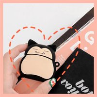 Pokemon Snorlax For Airpods 4 Case 2024,Soft Silicone Protective Earphone Cover For Airpods Pro 2 Case/Airpods 3 2 1 Funda