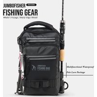 Fishing bag, fishing gear, backpack, lightweight tactical fishing gear box, multifunctional bag, outdoor fishing bag