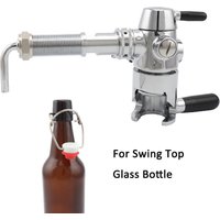 Craft Beer Tap Defoamer for Swing Top Glass Bottles PET Bottle Homebrew Beer Bottle Filler Remove Foam Device
