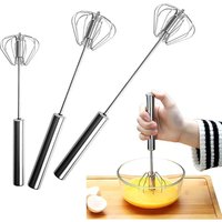 10/12/14 Inch Stainless Steel Egg Beater Automatic Mixer Multi-function, Milk Frother, Hand Mixer Suitable for Kitchen Baking