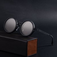 ND9 Adjustable Dimming Glasses Rotating Lens Filter UV400 Polarized Sunglasses for Men's Outdoor Driving Fishing Sun Glasses