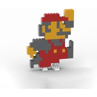 NEW 105PCS MOC Game Series 8 Bit Super Maring Bros Sprite Jumping Model Custom Building Blocks DIY Assembly Display Gift Home