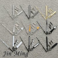Luminous VK63 Watch Hands Set of 6 Pins White Black Silver Gold Green Pointers for VK63 VK63A Quartz Movement High Quality
