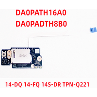 NEW For HP 14-DQ 14-FQ 14S-DR DA0PATH16A0 DA0PADTH8B0 Series Genuine SD Card Reader Board w/ Cable L64886-001 DA00PATH6D0