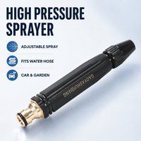 Practical High Pressure Water Spraying Gun Household Car Wash Accessory Fit Daily Vehicle Clean and Garden Watering Needs