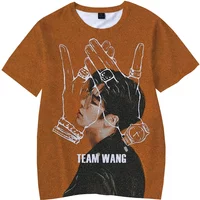 Newest Jackson Wang 3d Print T-shirt Unisex Kids Children's Round Neck Casual Sweatwear Kpop GOT7 Men Women Fashion Oversize Tee