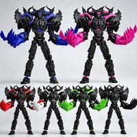 8Inch T13 Titan Demon Mecha Action Figure 3D Printed Multi-Jointed Movable Robot Model 5 Colors for Game Lover & Halloween Decor