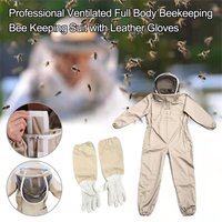 Professionelle Schutzkleidung Bienenzucht Schutzausrüstung Apicultura Kleidung Imker Kostüm Schleier Kapuze Hut Anti-Biene