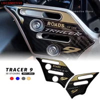 Tracer 9 2023 Accessories Motorcycle Door Sill Protection 3D Gel Epoxy Resin Stickers for Tracer 9 Tracer 9GT 2021-2023