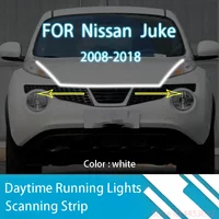 DRL Start Scan Strips Light FOR Nissan Juke 2008-2018 Car Hood Light Decorative Ambient Lamp 12V 59 Inches Waterproof
