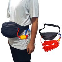 Kayak Rescue Waist Throw Rope Bag Canoe Tow Tether Sea Kayaking Safety Equipment Boat Tow Throw Lines Kayaking Tow Belt