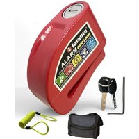 AliExpress NONE Aluminum Alloy Motorcycle Bicycle Lock with Alarm Safety Protection Removable Bag And Durable Rope for Vehicle Security