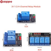 3V 1/2/4-Kanal-Relaismodul, Low-Level-Trigger-Modul, kompatibel mit Arduino usw.