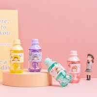 1PCS Double Sided Tape Soda Bottle Dots Stick Roller Erasable Strong Stickiness School Office Stationery