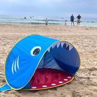 Children's Beach Tent Sunshade Sand Play One Second Quick Opening Whale Tent Outdoor Game Tent No Need To Build Shelter