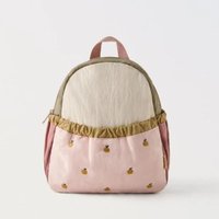 New Little Apple Embroidered Children's School Bag Fashionable Lightweight Kindergarten Trendy Backpack