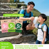 1/5pcs Summer Mint Ice Towels, Instant Temperature Drop Cooling Sweat Wicking, Outdoor Reusable Mosquito Repellent Towel