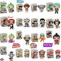 FUNKO POP ONE PIECE Full Styles 939 SHANKS Brook 1129 CHOPPER 918 ZORO 923 Luffy GEAR FOUR 926# LAW 926# 1016# Figure Model Toy