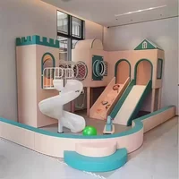 2026 Modern Robust Indoor Playground Soft Play Equipment Set for Kids Commercial Children's Playground with Slide and Ball Pool