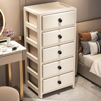 Thickened Drawer Style Storage Cabinet Multi-layer Bedroom Storage Cabinet Home Use Bedside Organizer Box Shelf Rack Display