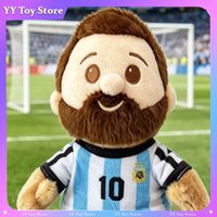 【In Stock】 Football Star Messi C Ronaldo Plush Toy Cute Peripheral Plush Doll Kawaii Pendant Ornament Collection Gift For Fans