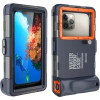 Waterproof Phone Case Holsters & 15m Diving 50ft Swimming Premium Protective Housing & Lanyard For iPhone Samsung 6.8" Phone