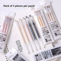 LANGUO High-Capacity Overlayable Skin Tone Black Drawing Gel Pens for Art Marker Replacement School Supplies Stationery