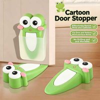 Frog Shaped Door Stopper Cute Cartoon Animal Door Stop Windproof Anti Pinch Safety Door Holder Home Decor Door Wedge