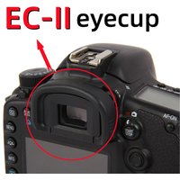 Soft Rubber Silicone EC-II ECII Eyecup Viewfinder Protector Cap for Canon EOS-1Ds Mark II 1D 1N V N 1D2 1DS2 Camera Accessories