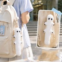18cm Brushbuddy Plushie Stuffed Toys Anime Brushbug Plush Dolls Backpack Decorative Pendants Keychain Birthday Xmas Gifts