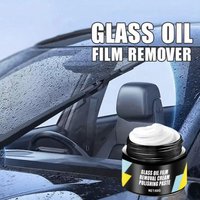 Car Glass Polishing Paste, Removes Oil Film and Oxidation from Car Windows, Long-Lasting Hydrophobic Waterproof and Rain-Proof Polishing Kit, Car Glass Anti-Fog Tool
