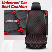 All-Season PU Leather Car Seat Protection Covers, Scratch & Fade Resistant Automotive Seat Cushion, Stylish Full Interior Seat