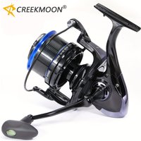 Long Casting Reel Sea Fishing Reel 10000 9000 8000 Metal Spool Line Cup 25KG Drag Long Shot Saltwater Spinning Reel Coil 13+1BB