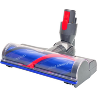 Vacuum Brush Head and Floor Brush Head For Dyson V8 V11 V10 V7 V15 Vacuum Attachments Quick-Release Adjustable Suction Power