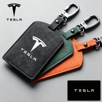Car Smart Remote Key Card Cover Case Key Bag Shell Holder Protection For Tesla Model 3 Y S X 2 Cybertruck Juguete / Car Hub Cap