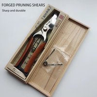 Handmade Forging Pruning Scissors Professional Portable Garden Tool For Trees Shrubs Plants Durable Handheld Shears